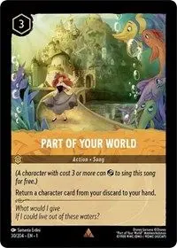 Carta Part of Your World, TFC-30