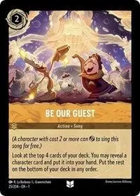 Carta Be Our Guest, TFC-25