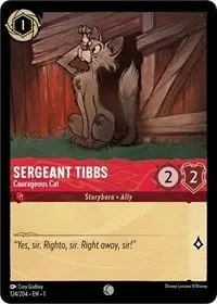 Sergeant Tibbs - Courageous Cat (TFC-124)
