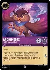 Archimedes - Highly Educated Owl (TFC-36)