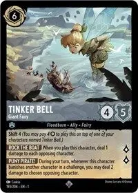 Carta Tinker Bell - Giant Fairy, TFC-193