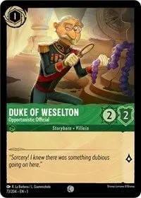 Duke of Weselton - Opportunistic Official (TFC-73)