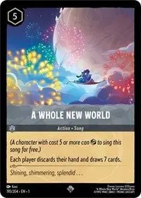 Carta A Whole New World, TFC-195