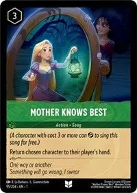 Carta Mother Knows Best, TFC-95