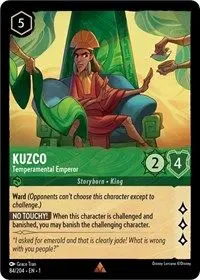 Carta Kuzco - Temperamental Emperor, TFC-84