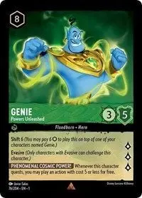 Carta Genie - Powers Unleashed, TFC-76
