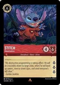 Carta Stitch - Abomination, TFC-125