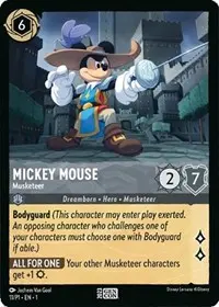 Mickey Mouse - Musketeer (DLCP-11)