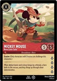 Mickey Mouse - Brave Little Tailor (D23-1)