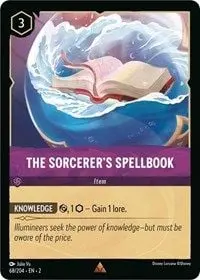 Carta The Sorcerer's Spellbook, ROF-68