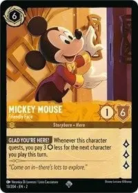 Carta Mickey Mouse - Friendly Face, ROF-13