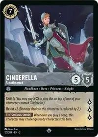 Carta Cinderella - Stouthearted, ROF-177