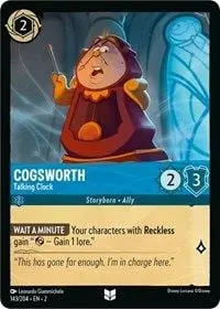 Carta Cogsworth - Talking Clock, ROF-143