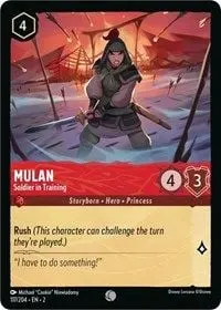 Carta Mulan - Soldier in Training, ROF-117