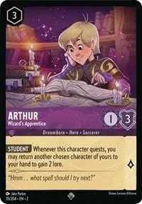 Carta Arthur - Wizard's Apprentice, ROF-35