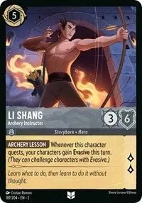 Carta Li Shang - Archery Instructor, ROF-187