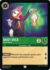Carta Daisy Duck - Secret Agent, ROF-76