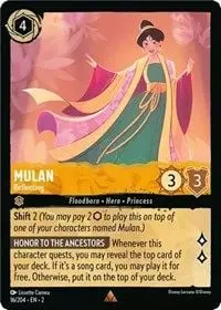 Carta Mulan - Reflecting, ROF-16