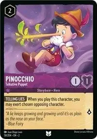 Carta Pinocchio - Talkative Puppet, ROF-58