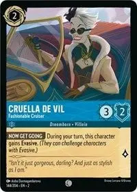 Cruella De Vil - Fashionable Cruiser (ROF-144)