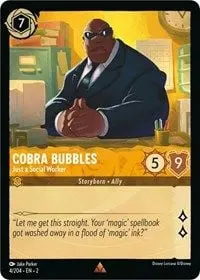 Carta Cobra Bubbles - Just a Social Worker, ROF-4