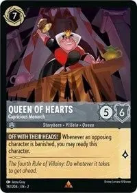 Carta Queen of Hearts - Capricious Monarch, ROF-192