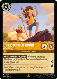Carta Christopher Robin - Adventurer, ROF-2
