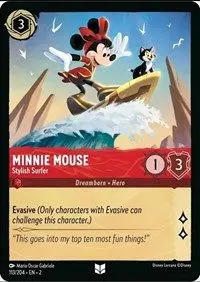 Carta Minnie Mouse - Stylish Surfer, ROF-113