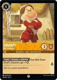 Carta Grumpy - Bad-Tempered, ROF-10