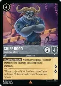Carta Chief Bogo - Respected Officer, ROF-175