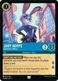Carta Judy Hopps - Optimistic Officer, ROF-152