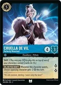 Carta Cruella De Vil - Perfectly Wretched, ROF-145