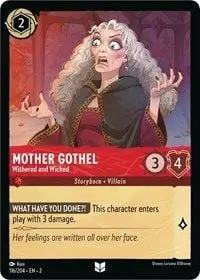 Carta Mother Gothel - Withered and Wicked, ROF-116