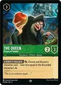 Carta The Queen - Disguised Peddler, ROF-93