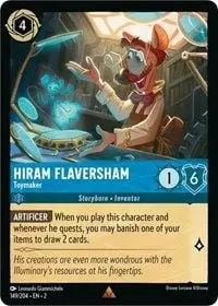 Carta Hiram Flaversham - Toymaker, ROF-149