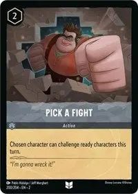 Carta Pick a Fight, ROF-200