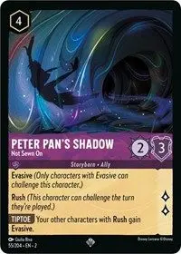 Carta Peter Pan's Shadow - Not Sewn On, ROF-55