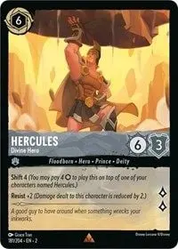 Carta Hercules - Divine Hero, ROF-181