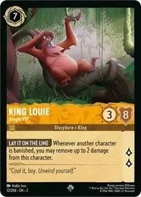Carta King Louie - Jungle VIP, ROF-12