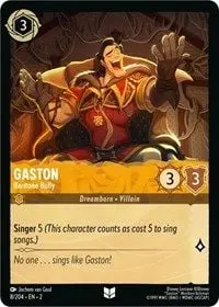 Carta Gaston - Baritone Bully, ROF-8
