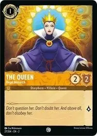 Carta The Queen - Regal Monarch, ROF-27