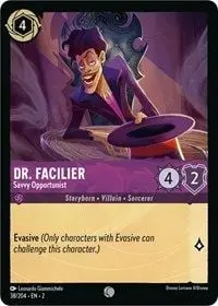 Carta Dr. Facilier - Savvy Opportunist, ROF-38