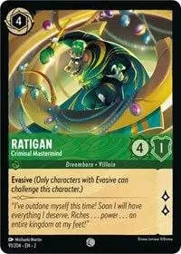 Carta Ratigan - Criminal Mastermind, ROF-91