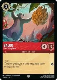 Carta Baloo - Fun-Loving Bear, ROF-103