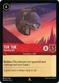 Carta Tuk Tuk - Wrecking Ball, ROF-128