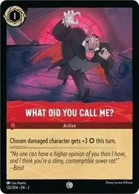 Carta What Did You Call Me?, ROF-132
