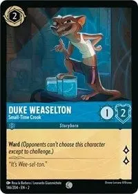 Carta Duke Weaselton - Small-Time Crook, ROF-146