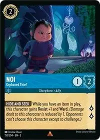 Carta Noi - Orphaned Thief, ROF-155