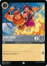 Carta Hercules - Hero in Training, ROF-182