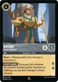 Carta Kronk - Junior Chipmunk, ROF-185